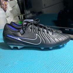 Size 7.5 Nike Tiempo Legend 10 Elite FG Shadow Men's Soccer Shoes DV4328-040
