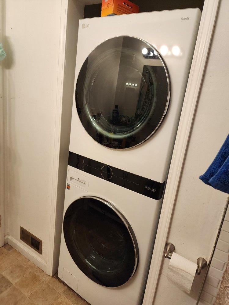 LG Front Load Washer And Dryer Gas High Efficiency