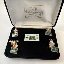 Vintage Walt Disney Classics Collection Mickey Mouse 5 Pin Set
