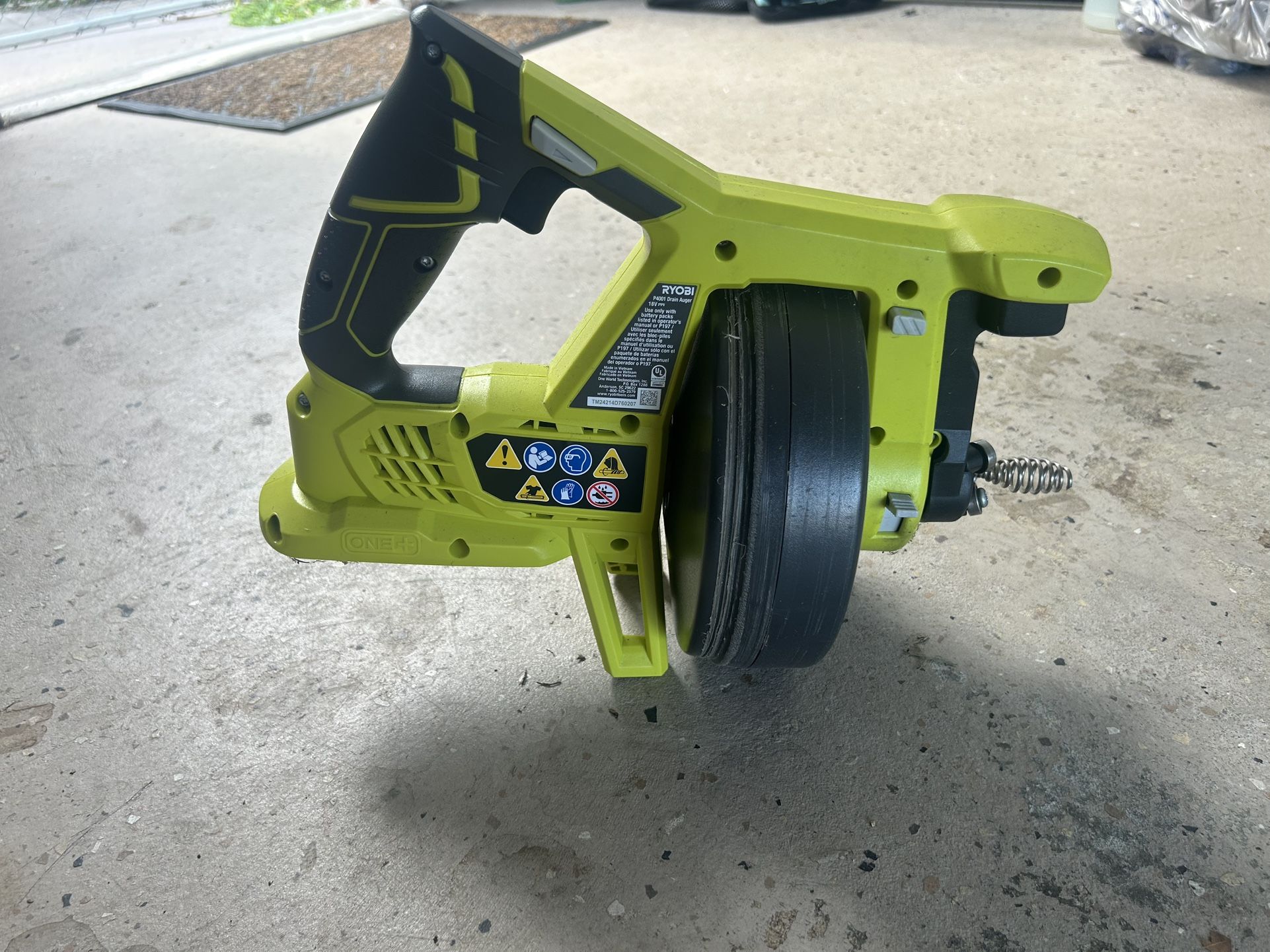 Ryobi P4001 18V ONE+ Power Drain Auger (Tool Only)