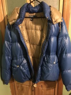 Polo bubble down coat size XL