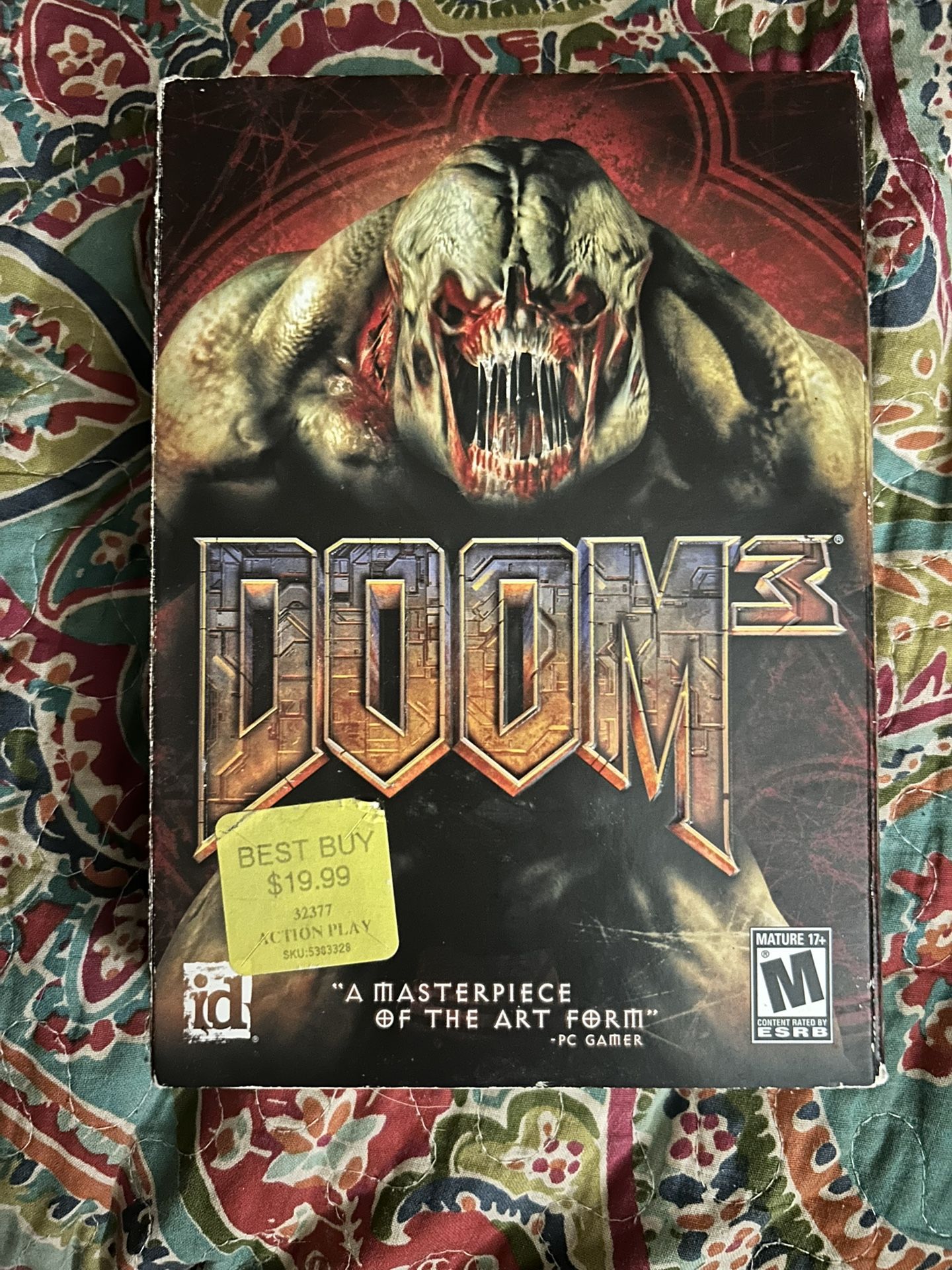Doom 3 (2004, PC, 3 Disc CD Set)