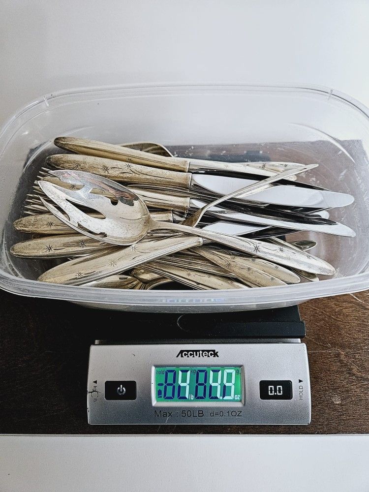 Celeste by Gorham Sterling Silver Flatware Set Service 43 Pieces (4 lb 4.9oz)