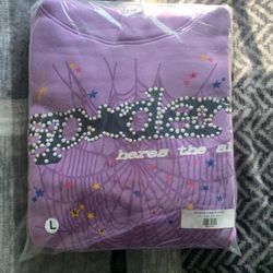 Purple Spider Hoodie