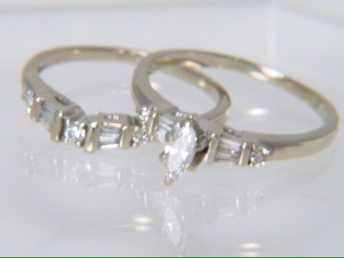 .57 CT Diamond Wedding Set