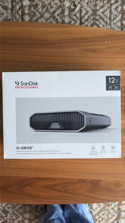 12TB External Hard Drive SanDisk Professional G-Drive