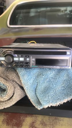 Alpine cd deck