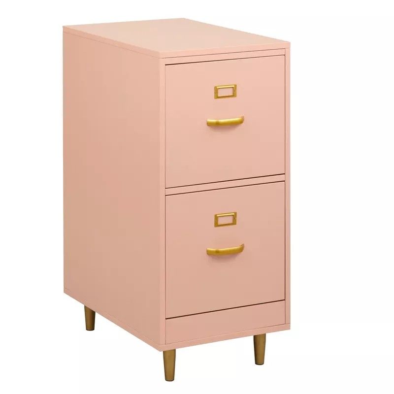 Pink Filing Cabinet (New)