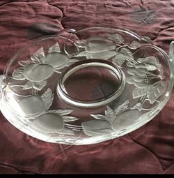 Snacks Crystal Tray