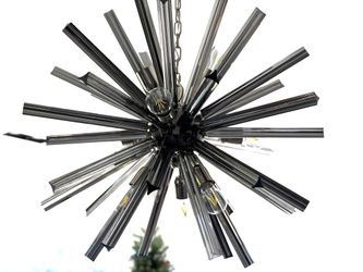 Z Gallery Modern Glass Axis Chandelier