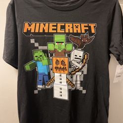 Minecraft Halloween T- Shirt 🎃 👻 🧟