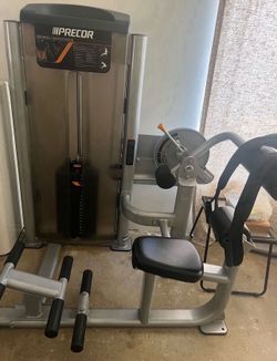 Precor Abdominal/ Back Extensión