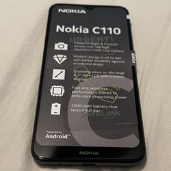 Nokia C110 Midnight Black Smartphone