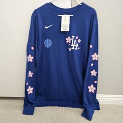 Nike x Dodgers x Takashi Murakami MLB Tokyo Series Long Sleeve Mens Large New