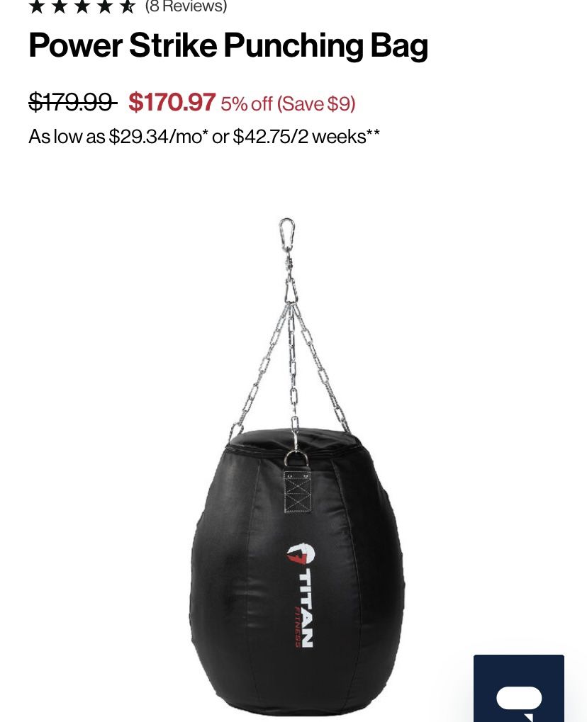 Titan Punching bag