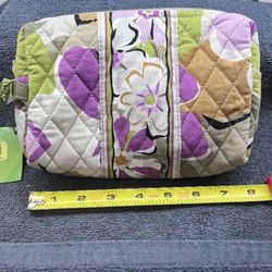 VERA BRADLEY COSMETIC BAG NEW WITH TAGS