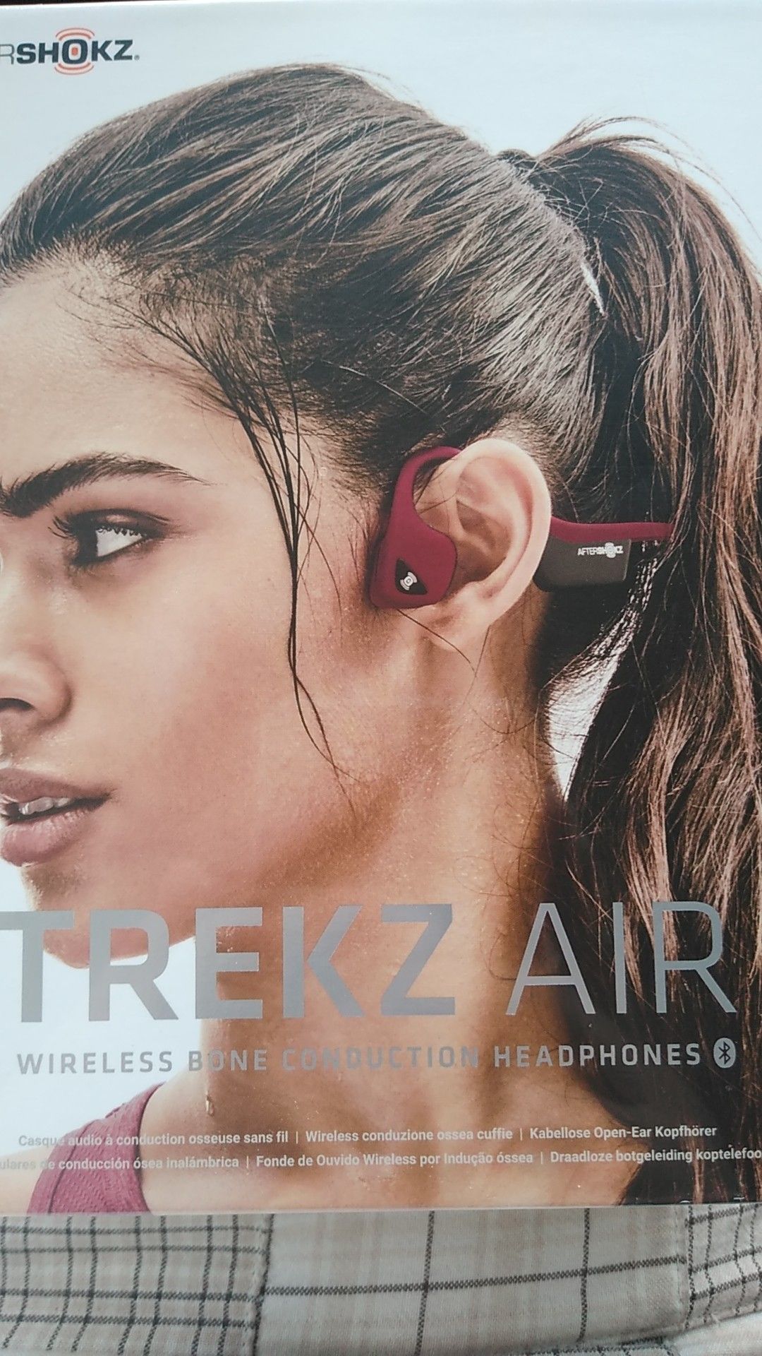 Trekz Air wireless bone conduction headphones