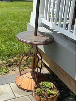 Decorative fan with table