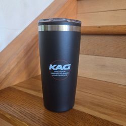 KAG Kenan Advantage Group 20 Oz Insulated Travel Coffee Mug With Spill Proof Lid