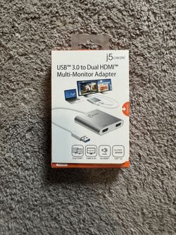 USB 3.0 Dual HDMI Multi Monitor Adapter