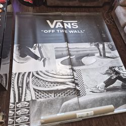 2 piece 7ft x 7ft Vinyl Poster