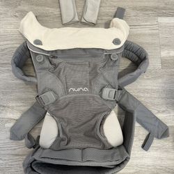 Nuna CUDL 4 in 1 baby carrier  Grey Mesh - cool and breathable carrier 