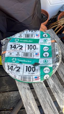 Southwire 14/2 UF-B Outdoor Wire 100 ft