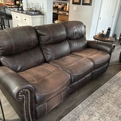 Power Reclining Sofa And Loveseat