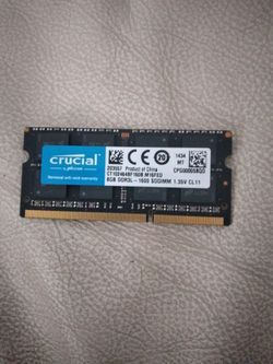 Cruacial 8Gb DDR3L