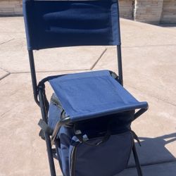 Small Folding Chair With Cooler 