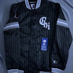 starter white sox jacket size small