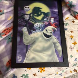 The nightmare Before Christmas 3D photo Frame