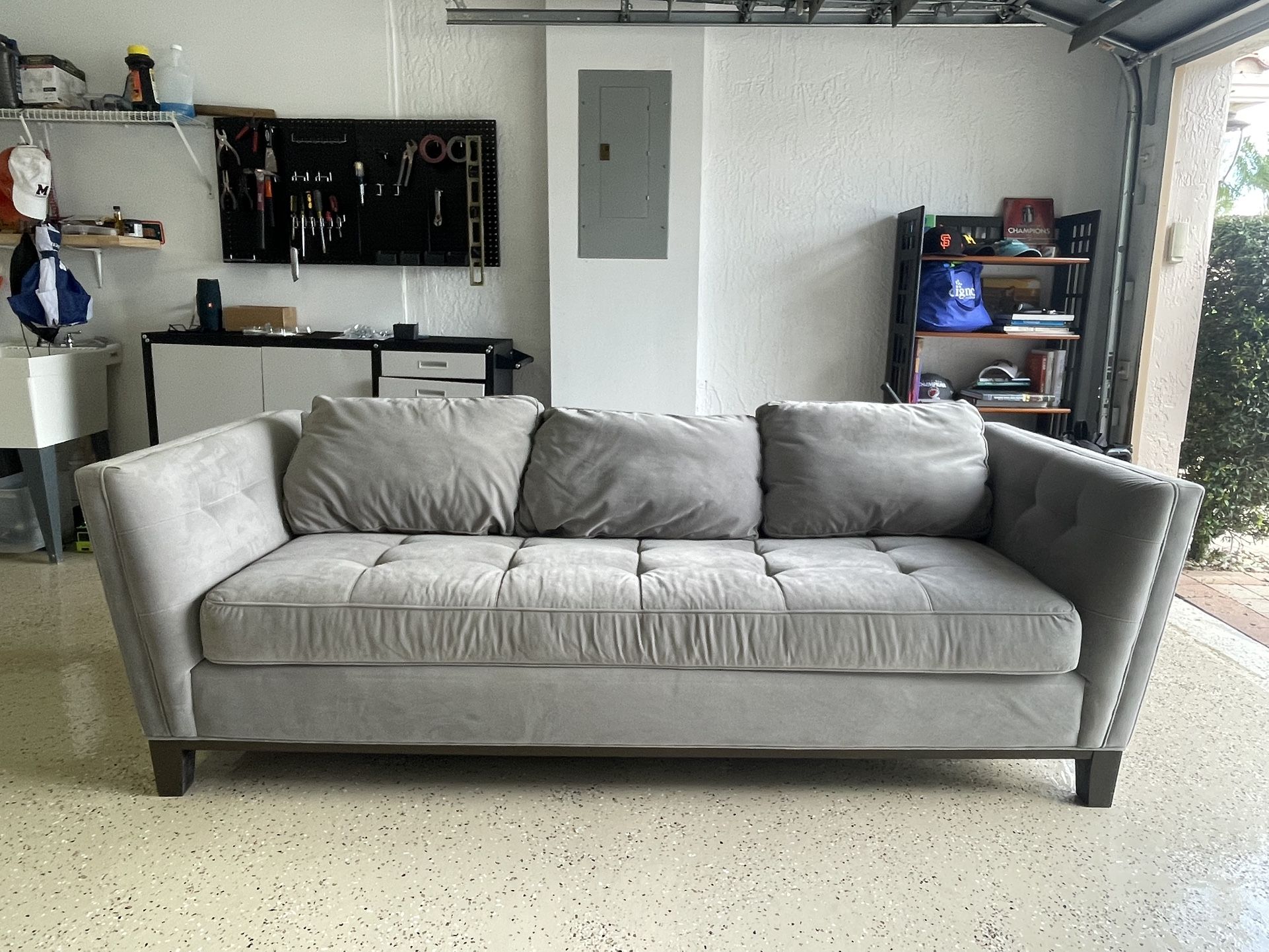 Gray Sleeper Sofa