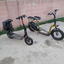 16mph Skute electric scooter Red & Black $250! Just need new seat. The $1500 electric Bike Scooter Razor Strong Pulling torque For $700! The lowest. F