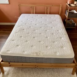 Full size IKEA Bed Frame & Mattress