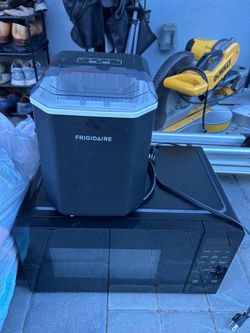 Microwave and ice maker