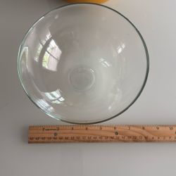Clear glass Bowl 