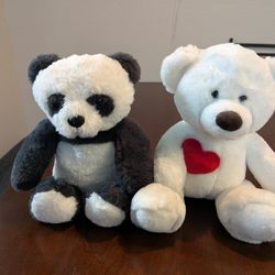 Two Teddy Bears- Panda -toys