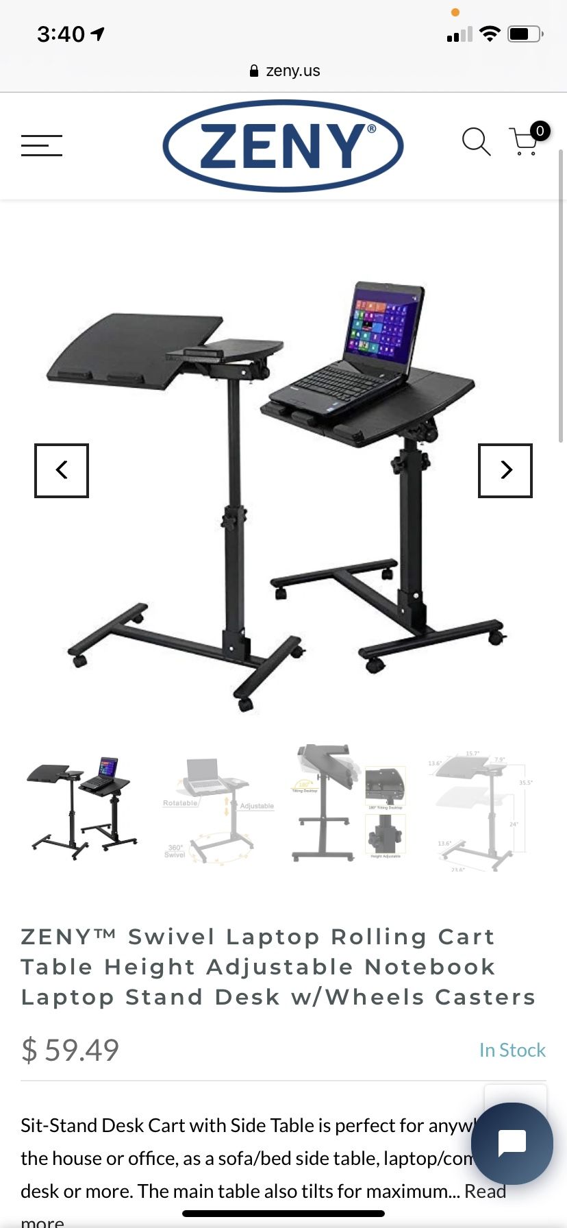 Mobile Laptop Desk