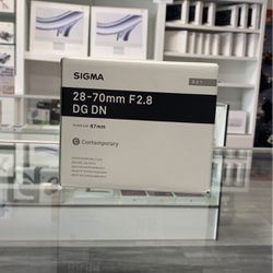 Sigma 28-70mm F2.8