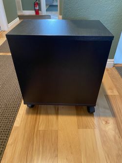 Ikea Brown/Black Stand