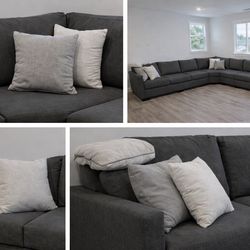 Large Sectional Sofa - Perfect for Home Theater / Game Room / Lounge