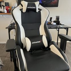 AK Racing gaming chair.