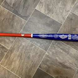CUBS Louisville Slugger 2016 Two-Tone Limited Edition World Champions Bat
