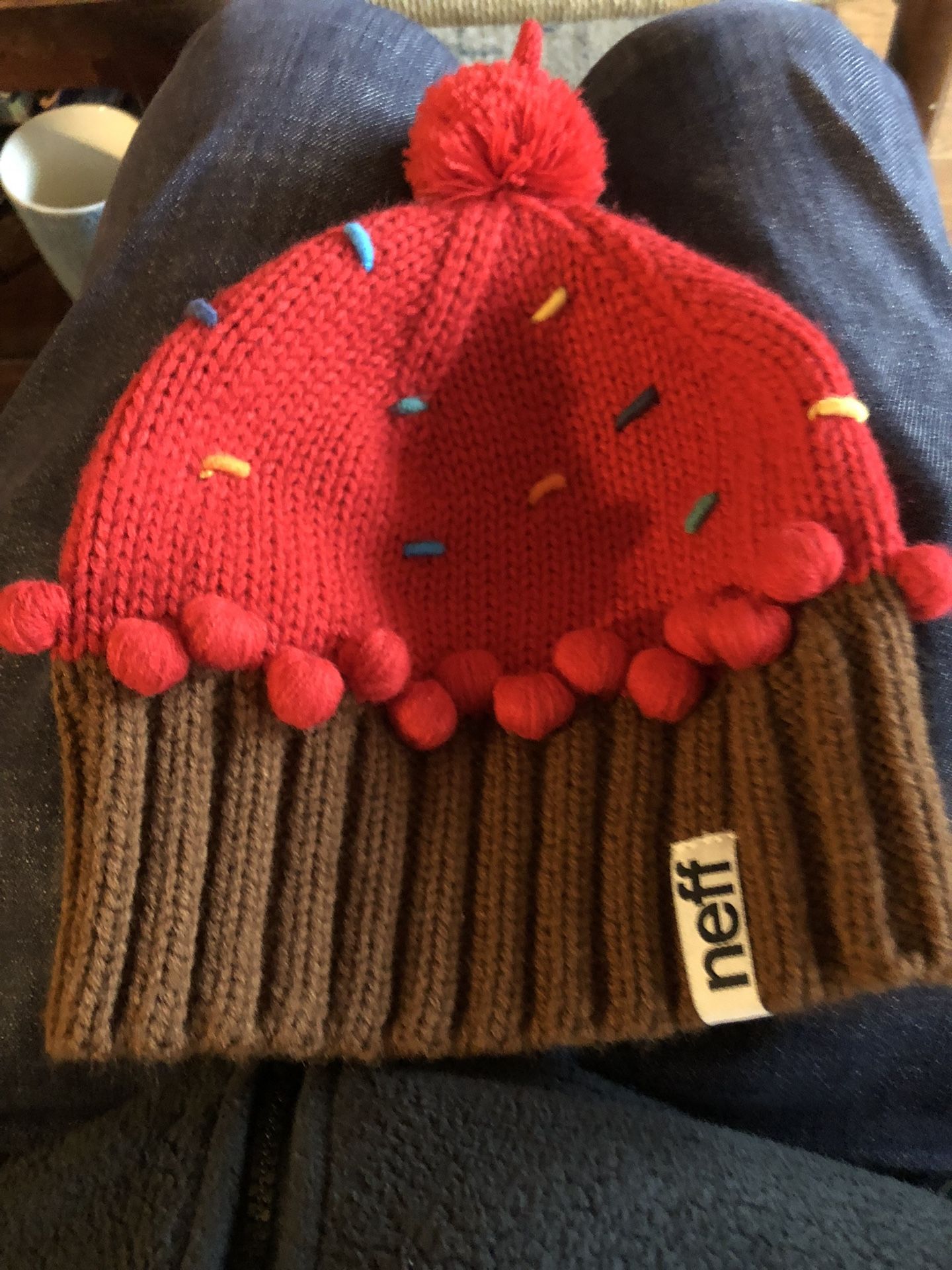Women’s Neff Cupcake Beanie/ Read Description And Look At The Pictures 