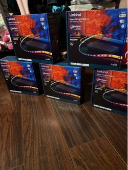 Linking led lights for tv