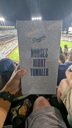 Dodgers Nurses Night Tumbler 9/9/24
