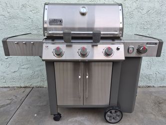 Weber bbq grill propane
