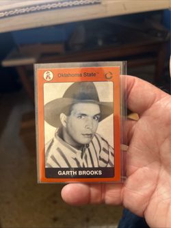 George Foreman and Garth Brooks cards
