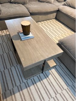 Beautiful white oak coffee table